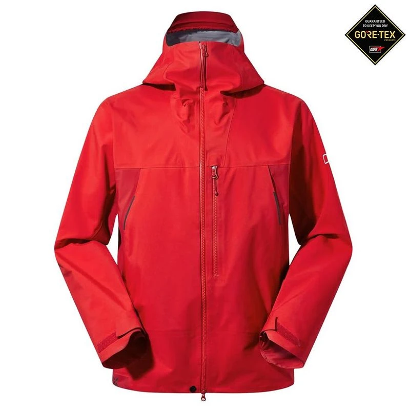 Berghaus Mens MTN Seeker GTX Jacket (Goji Berry/Haute Red) | Sportpurs