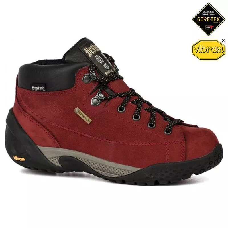 Bestard Womens Travel GTX Boots (Red) | Sportpursuit.com display picture 2