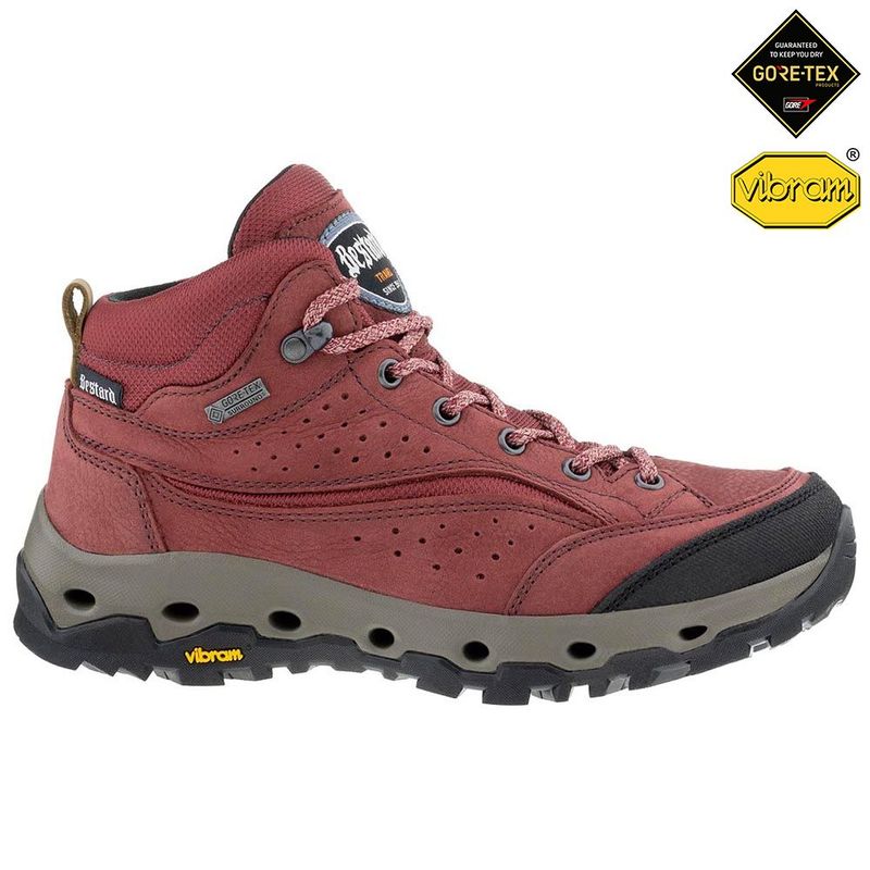 Bestard Womens Travel GTX Boots (Red) | Sportpursuit.com display picture 3