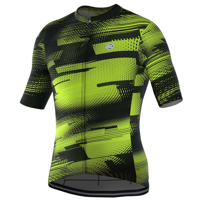 Rapha Mens Pro Team Crit Jersey (Chartreuse/Gecko Yellow) | Sportpursu