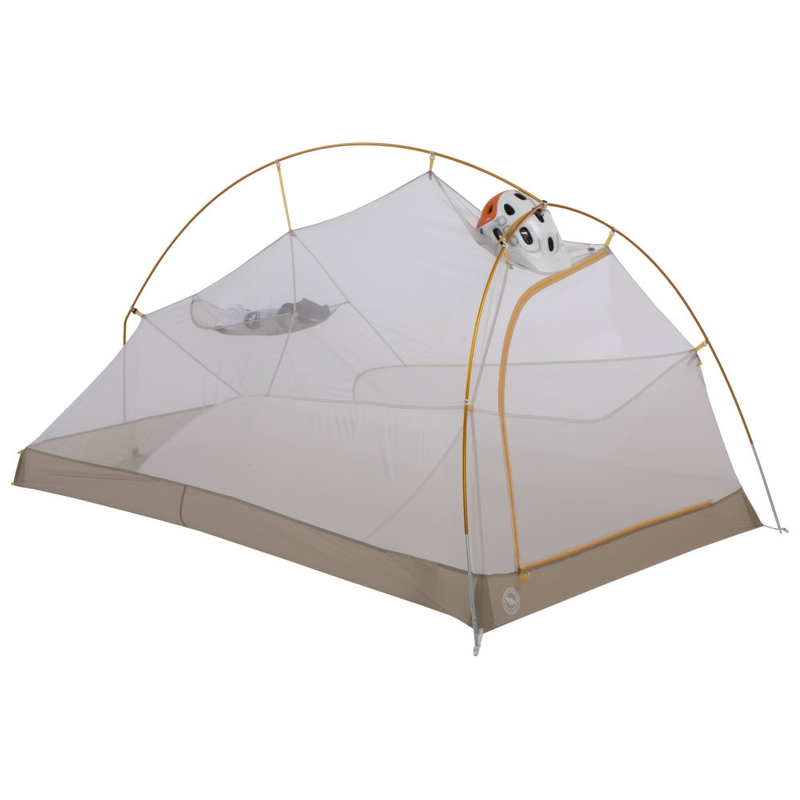 Big Agnes Fly Creek HV UL2 Bikepack Solution Dye Tent (Yellow/Greige)