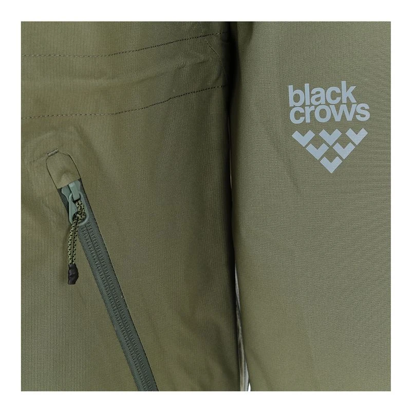 Black Crows Mens Traverse Xpore Packable Rain Waterproof Jacket