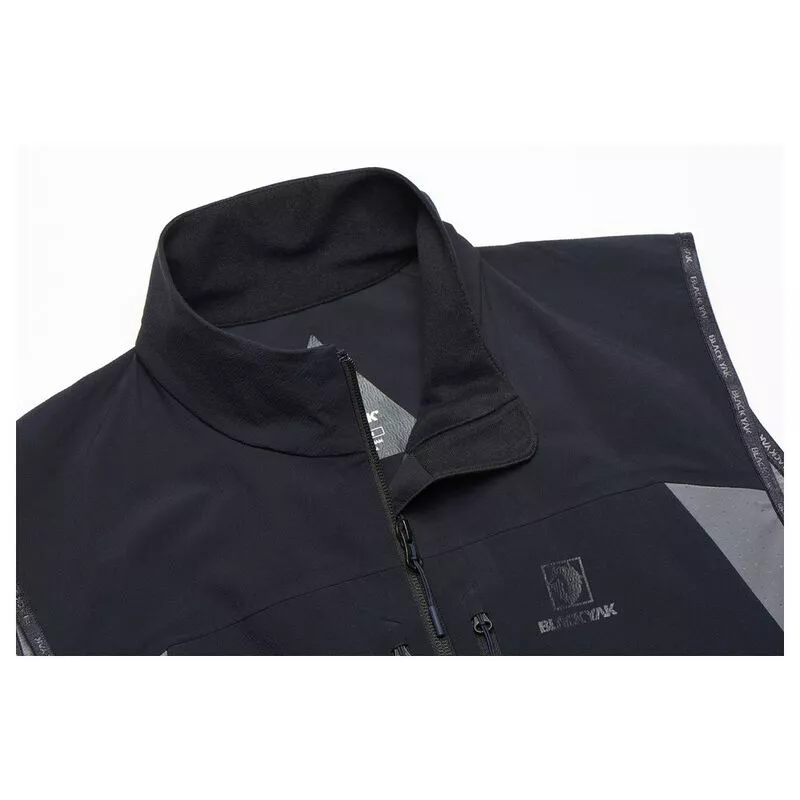 Black Yak Mens Tulim Convertible Gilet (Black/Lime Punch) | Sportpursu