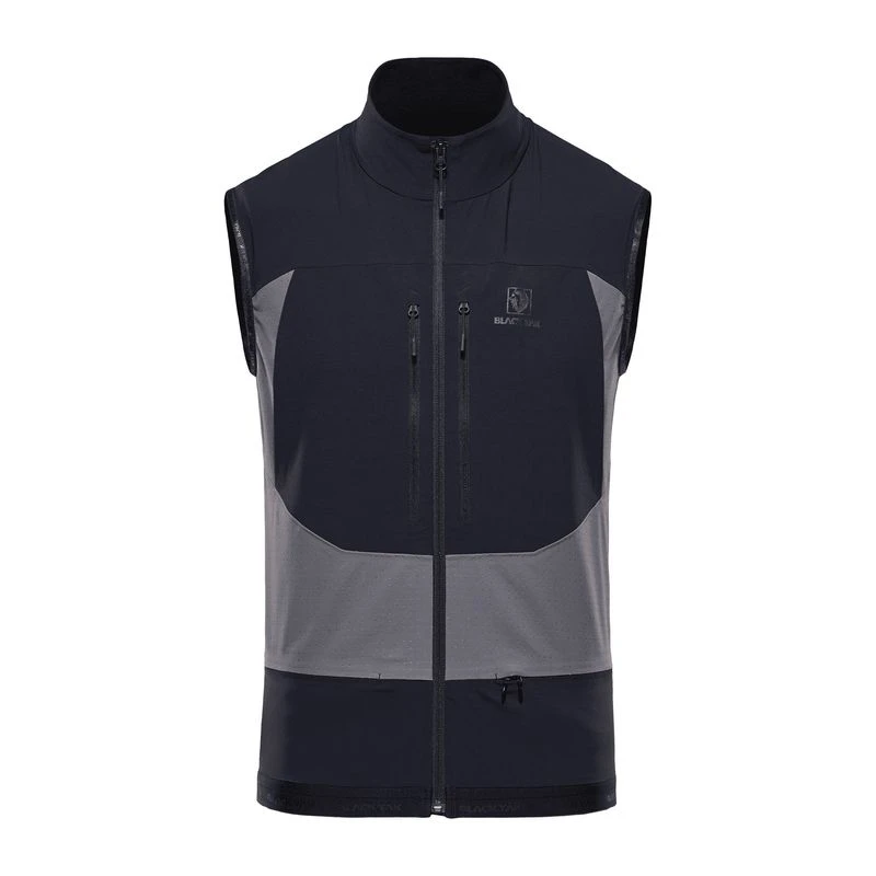 Black Yak Mens Tulim Convertible Gilet (Black/Lime Punch) | Sportpursu