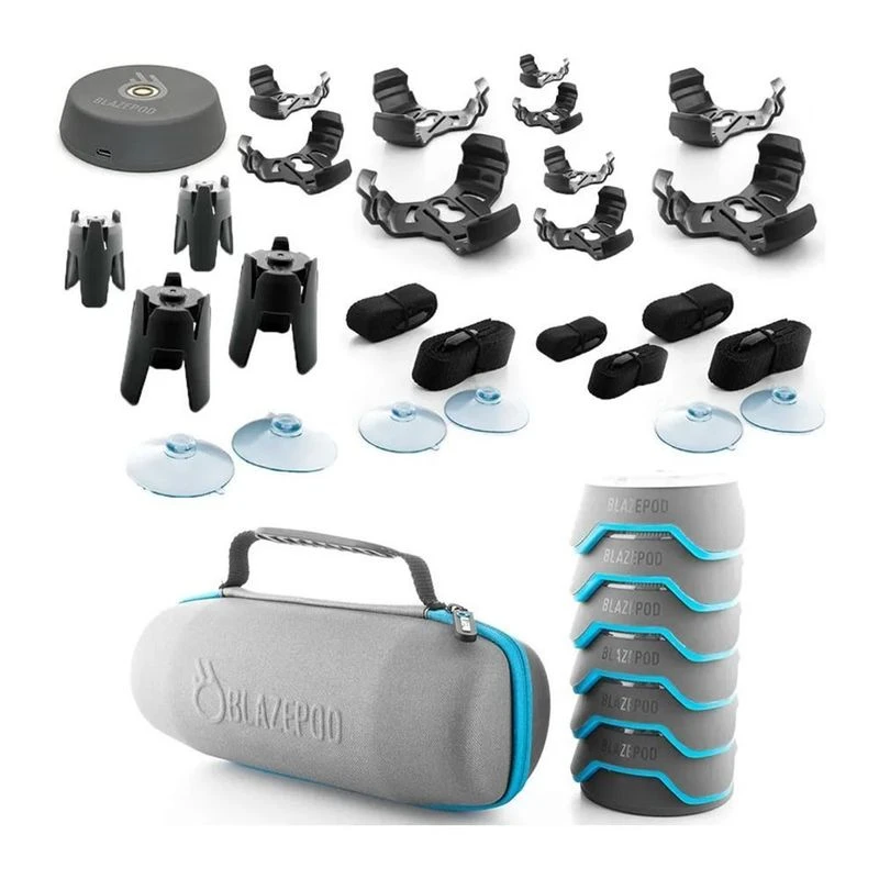 Blazepod Pack Ultimate Bundle x6 Pods (Bleu/Gris) | privatesportshop.f