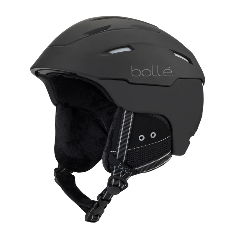 Bolle Border Ski & Snowboarding Helmet (Black) | Sportpursuit.com