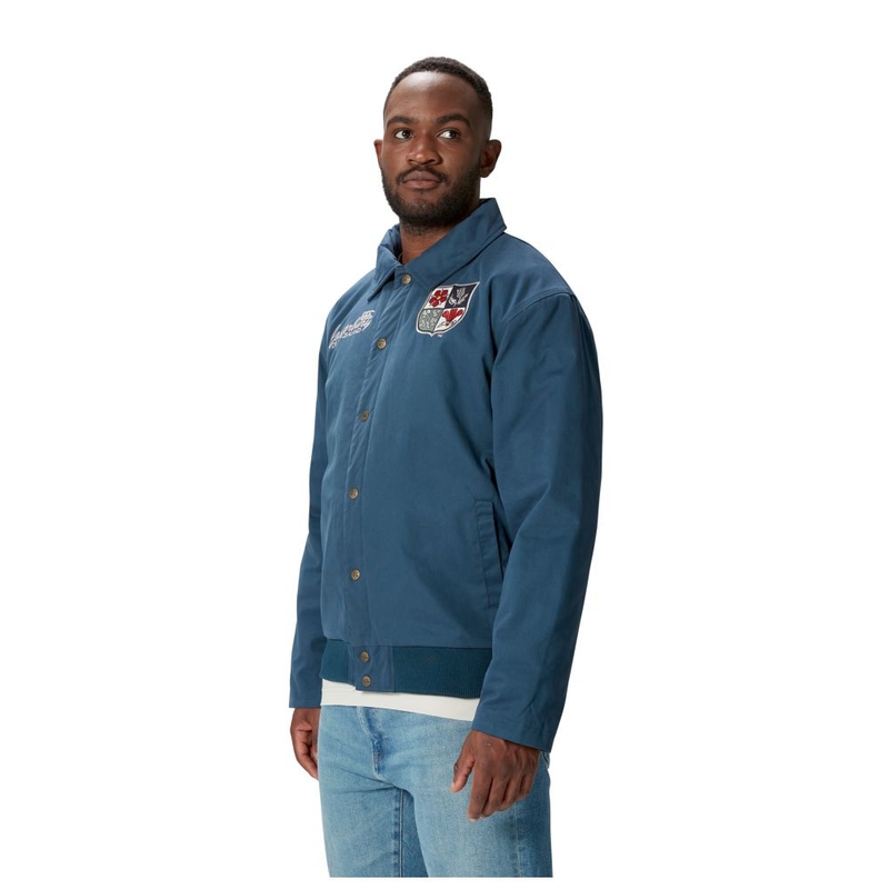 British & Irish Lions Mens Heritage Casual Jacket (Blue
