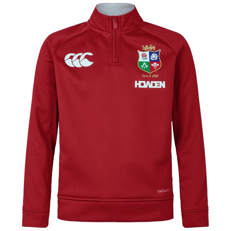 British & Irish Lions Mens Anthem Jacket (Red) | Sportpursuit.com