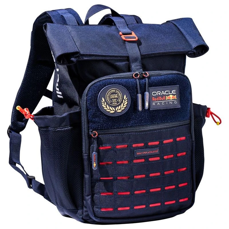 Built for Athletes Rolltop Daysack (Navy Blue/Red) | Sportpursuit.com