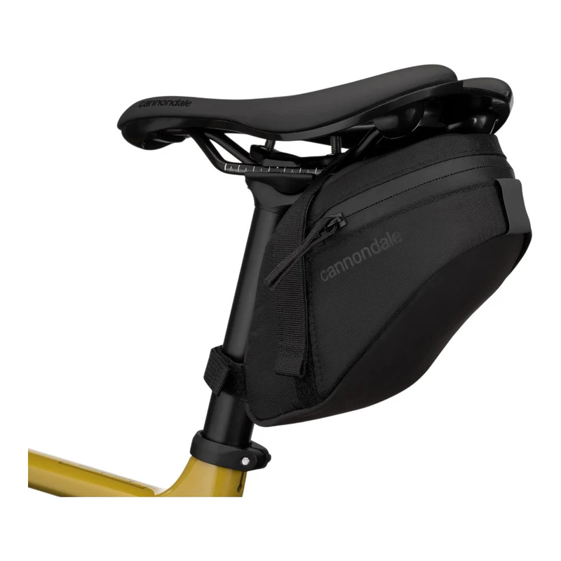 Cannondale Contain Stitched Velcro M Frame Bag (Black) | Sportpursuit.