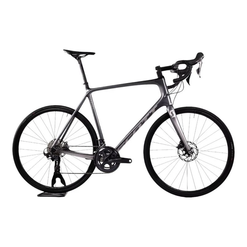 Scott Addict 10 2020 Ultegra 11V Road Bike (Grey) | Sportpursuit.com