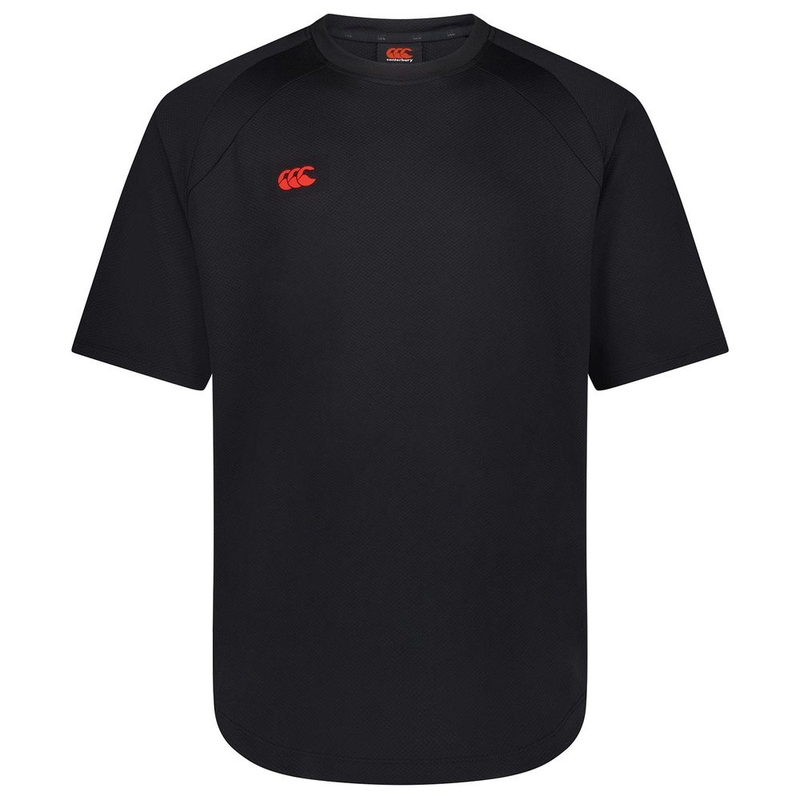 Canterbury Mens Retro Long Sleeve Rugby Jersey (Black) | Sportpursuit.