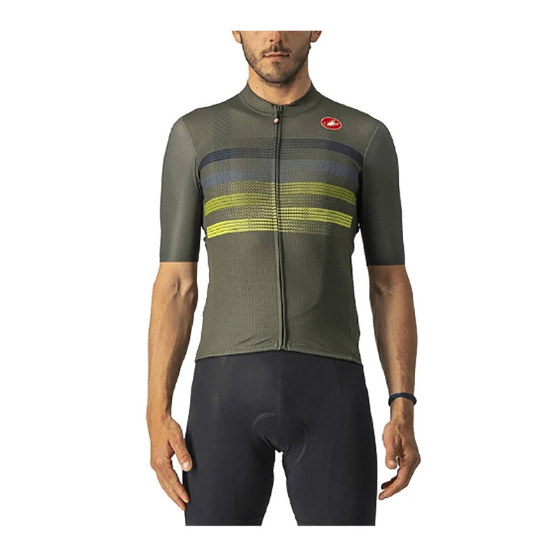 Castelli Mens Endurance Pro Jersey (Green) | Sportpursuit.com