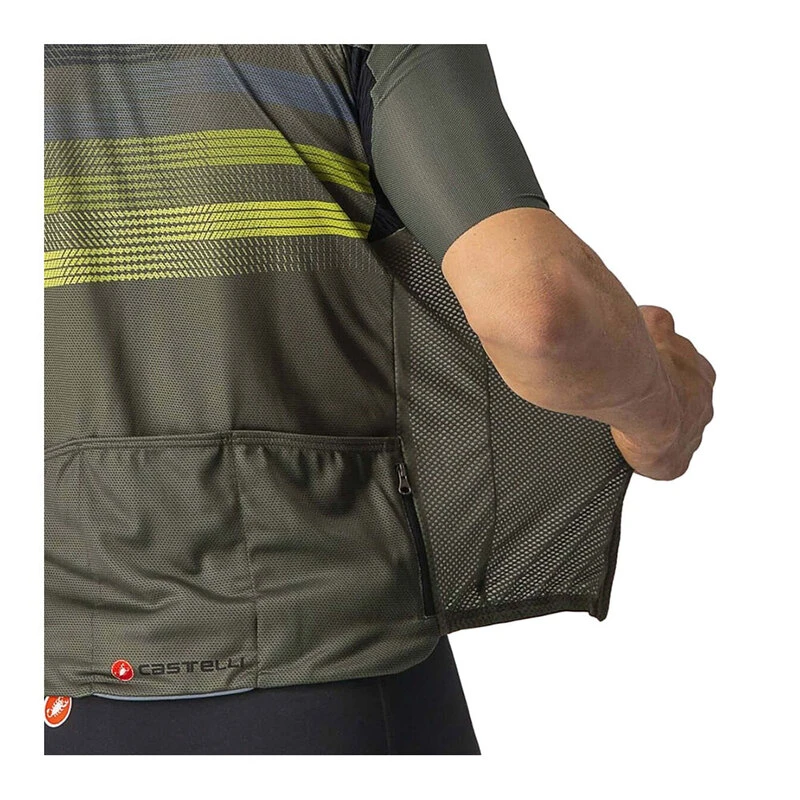 Castelli Mens Endurance Pro Jersey (Green) | Sportpursuit.com