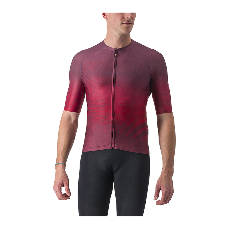 Castelli Mens Aero Race 6.0 Jersey (Burgundy) | Sportpursuit.com