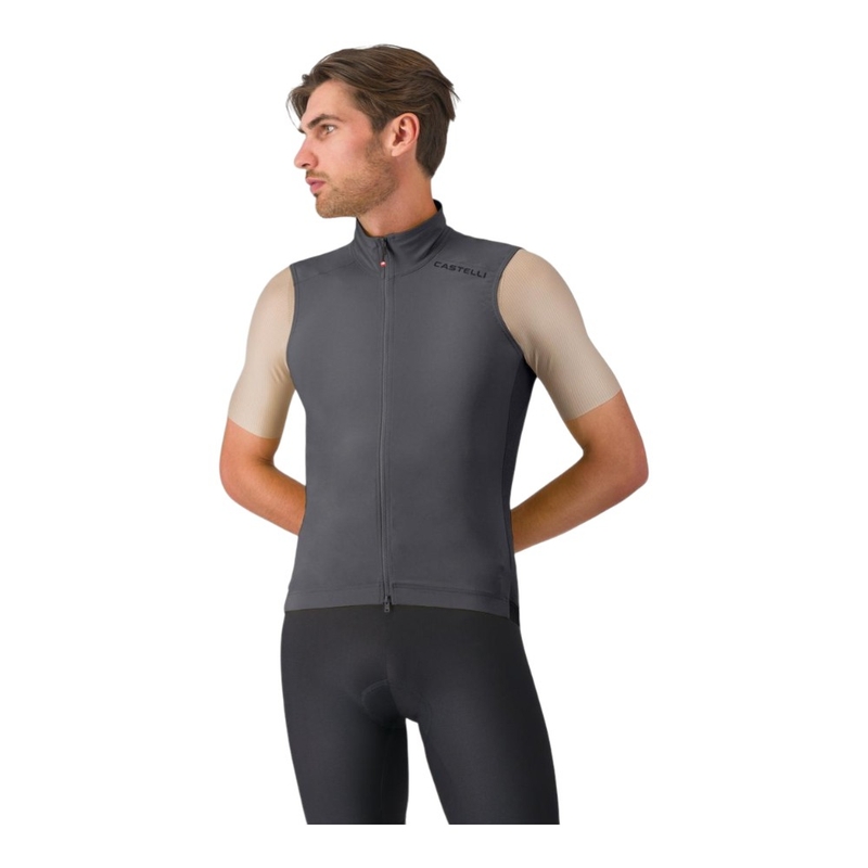 Castelli Mens Espresso R--A/D Gilet (Smoky Grey) | Sportpursuit.com