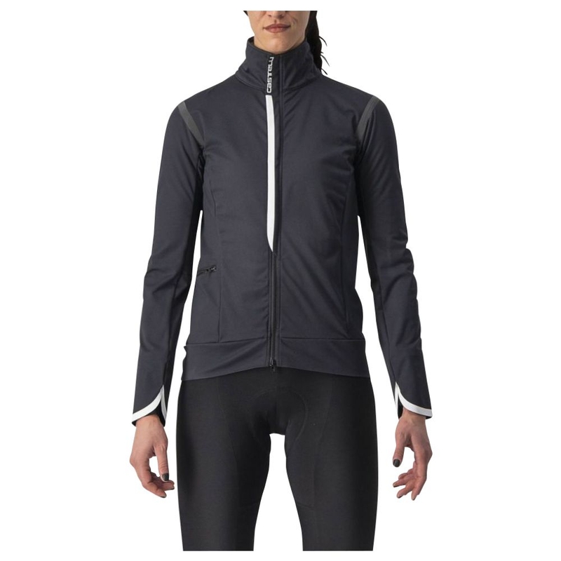 Castelli Womens Unlimited 2 Windproof Jacket (Black/Black) | Sportpurs