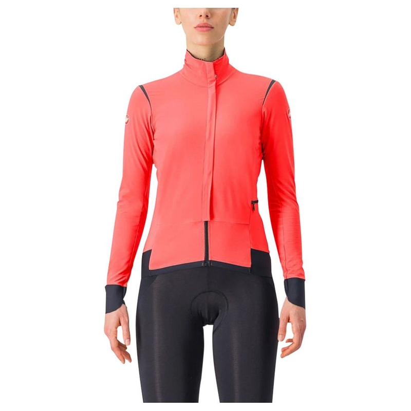 Castelli Womens Perfetto Ros Long Sleeve Jacket (Brilliant Pink) | Spo