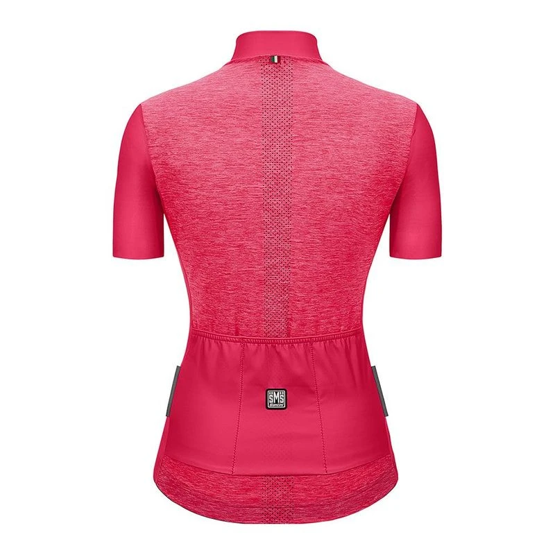 Santini Womens Colore Puro Jersey (Pink) | Sportpursuit.com