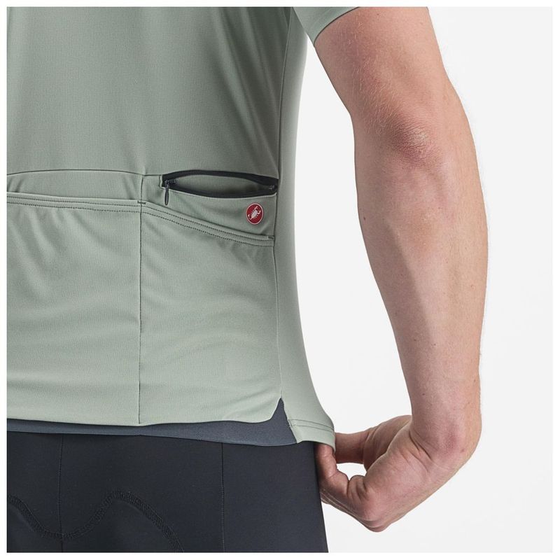 Castelli Mens Unlimited Allroad Jersey (Defender Green) | Sportpursuit