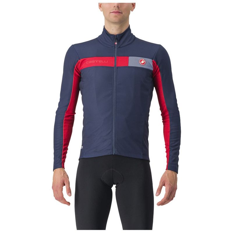 Castelli Mens Gabba Ros 2 Jersey (Savile Blue/Silver Gray) | Sportpurs