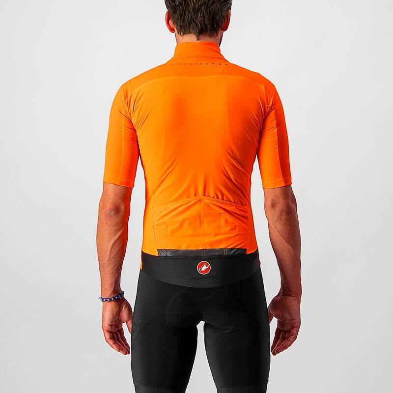 Castelli Mens Perfetto Ros Light Jersey (Brilliant Orange) | Sportpurs