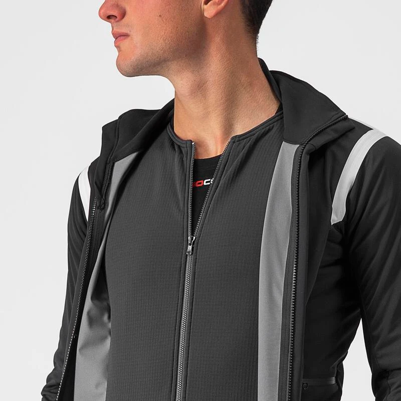 Giacca Da Ciclismo Uomo CASTELLI Alpha Ros 2 – GORE-TEX INFINIUM, Antivento E Impermeabile