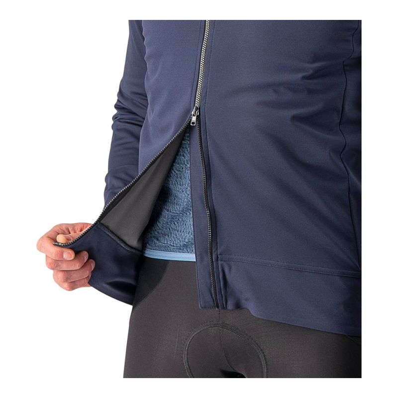 Castelli Mens Alpha Ultimate Insulated Jacket (Blue) | Sportpursuit.co