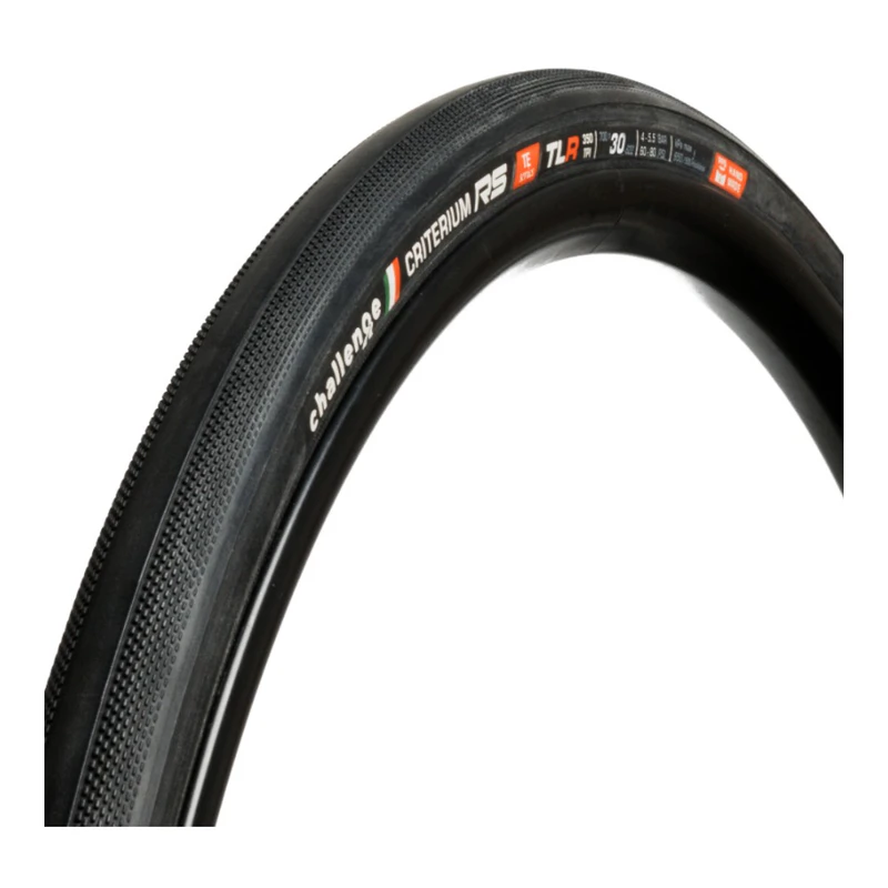 Challenge Criterium RS Pro 700X30C TLR Tyres (Black) | Sportpursuit.co