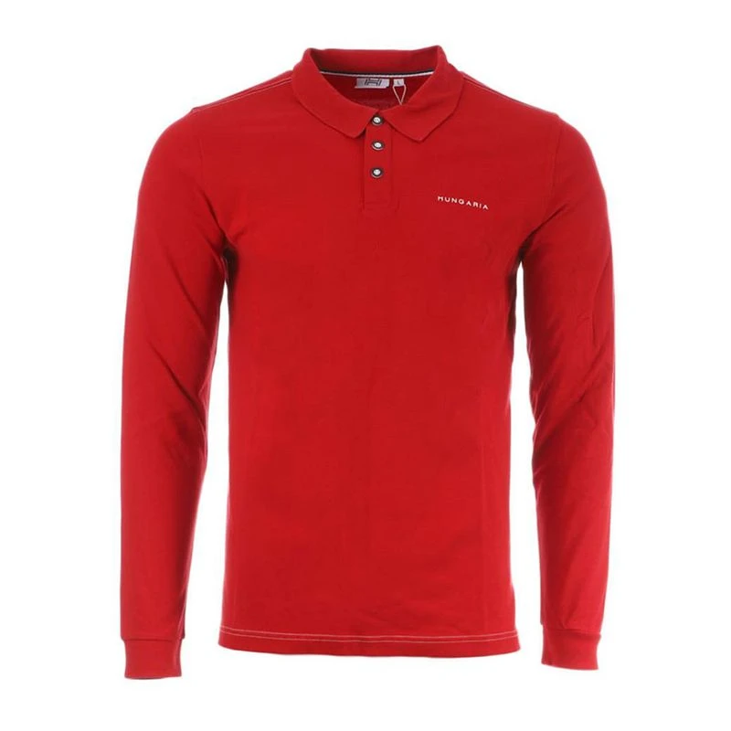 Merapi Sport Hungaria Polo Merapi Homme (Rouge) | privatesportshop.fr