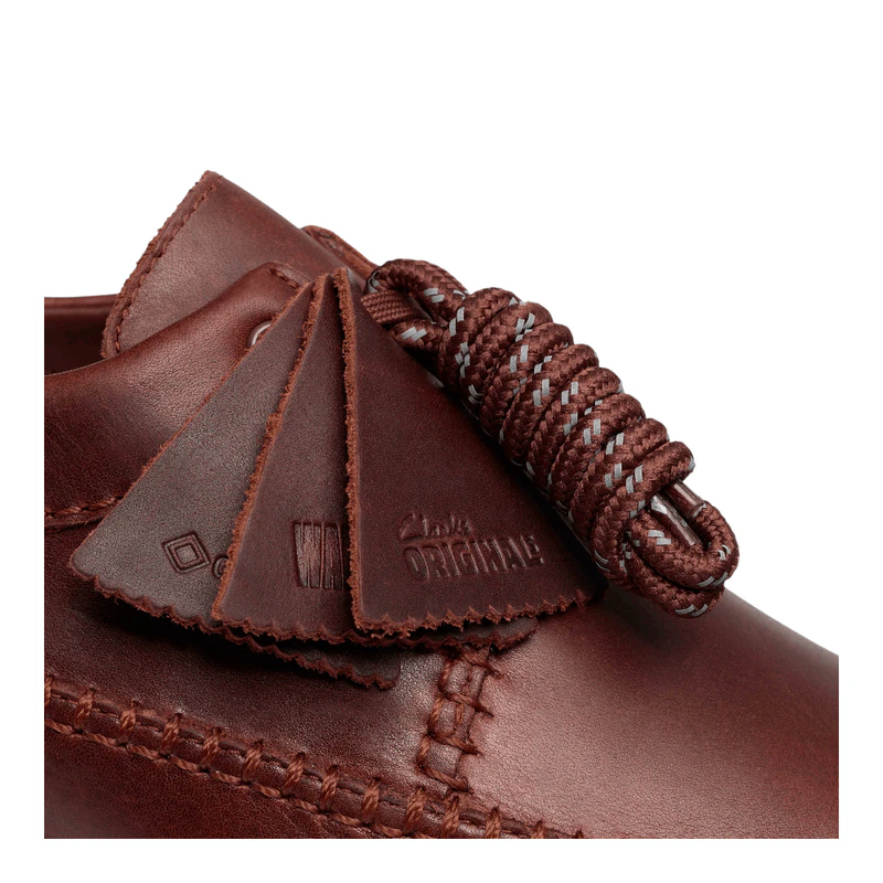 Clarks Mens Weaver GTX RB Casual Shoes (Brown) | Sportpursuit.com