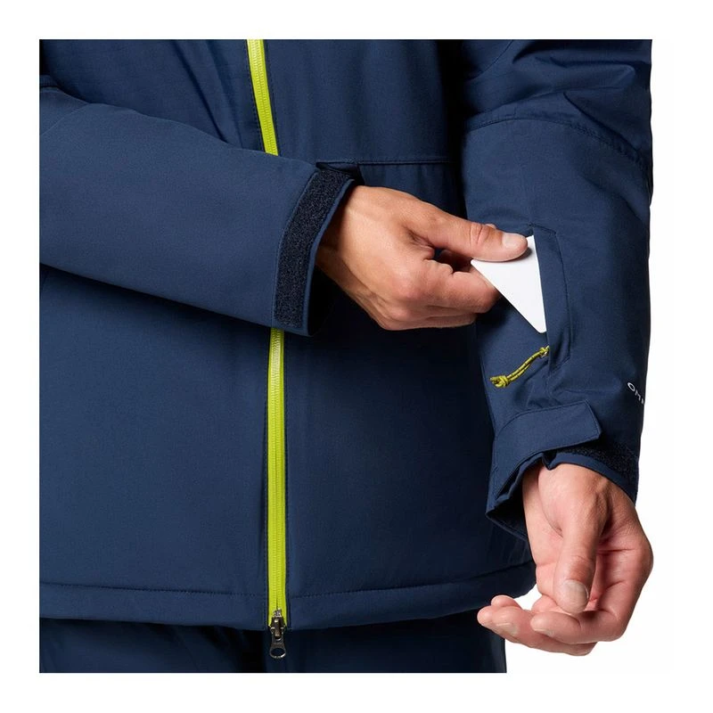 Jas Columbia Men Point Park Insulated Jacket City Grey Black