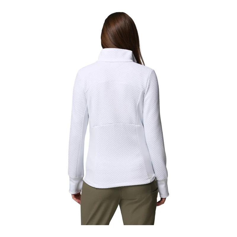 Columbia Womens Roffe Ridge™ Iii Fleece Jacket (White) | Sportpursuit.