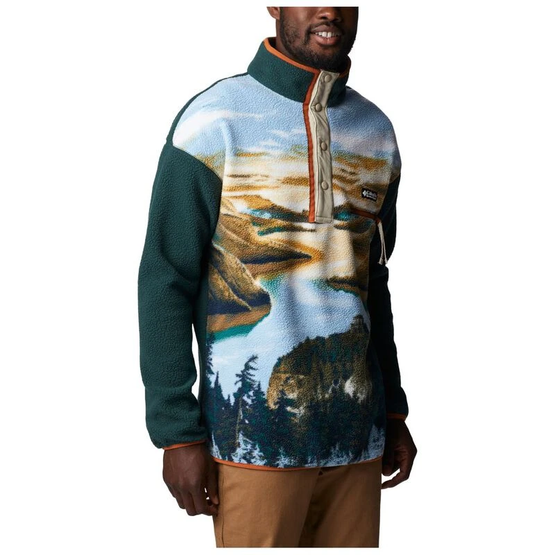 Columbiaスキーウェア Columbia Mens Helvetia 1/2 Snap Fleece Pullover (Warm Copper/CRG) | Sp