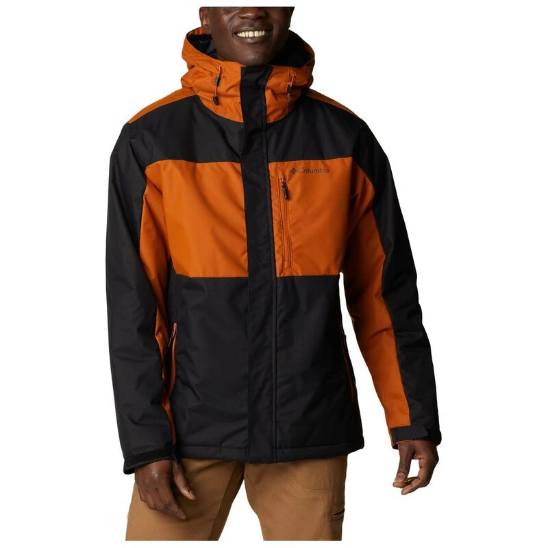 Columbia Mens Tipton Peak II Insulated Jacket (Black/Warm Copper) | Sp