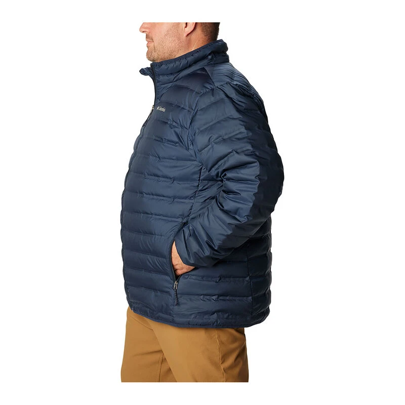 Columbia Lake 22™ Down Hooded Jacket - Gewatteerde Donsjas Met Capuchon Heren Maat M Zwart