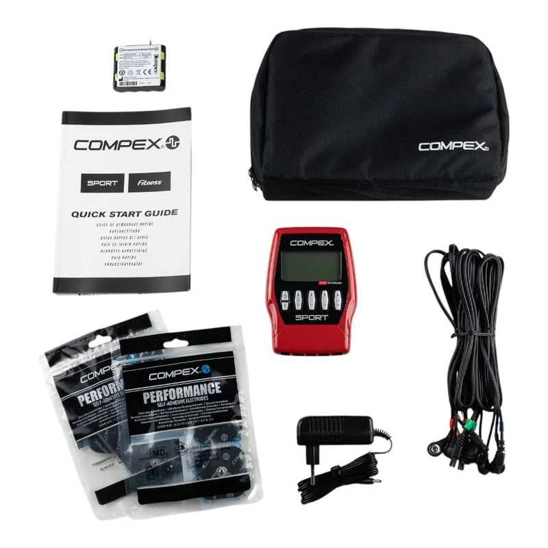 Compex Energy Rouge Compex Electrostimulateur Sport Édition Spéciale (Rouge/Noir) | privat