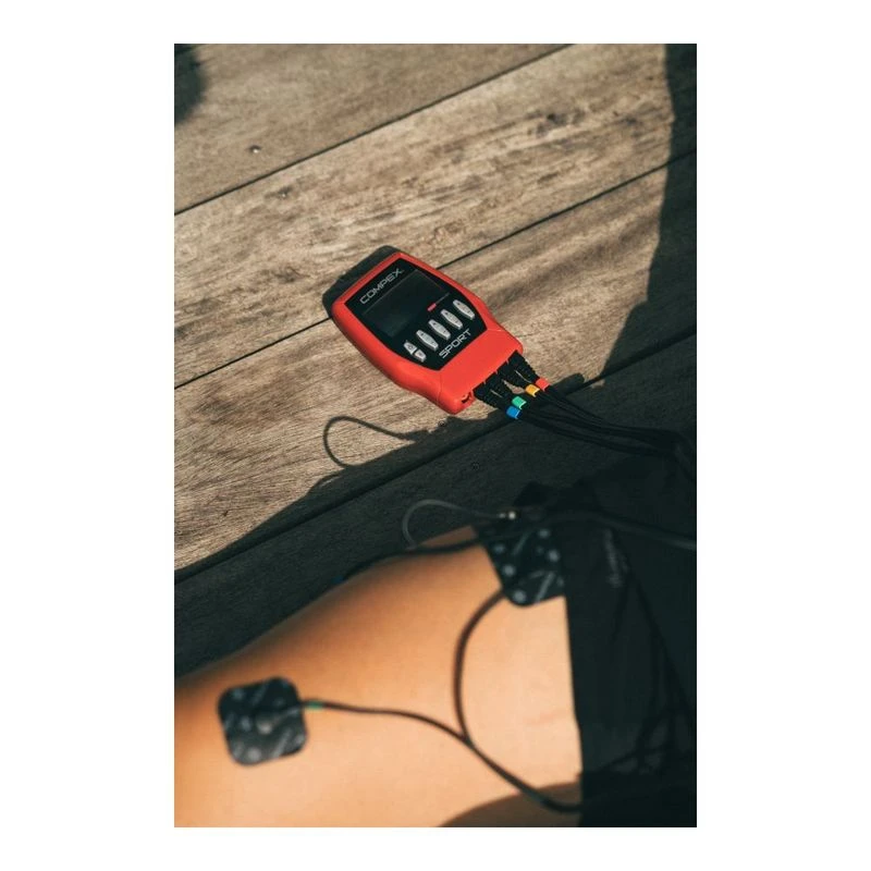 Compex Energy Rouge Compex Electrostimulateur Sport Édition Spéciale (Rouge/Noir) | privat