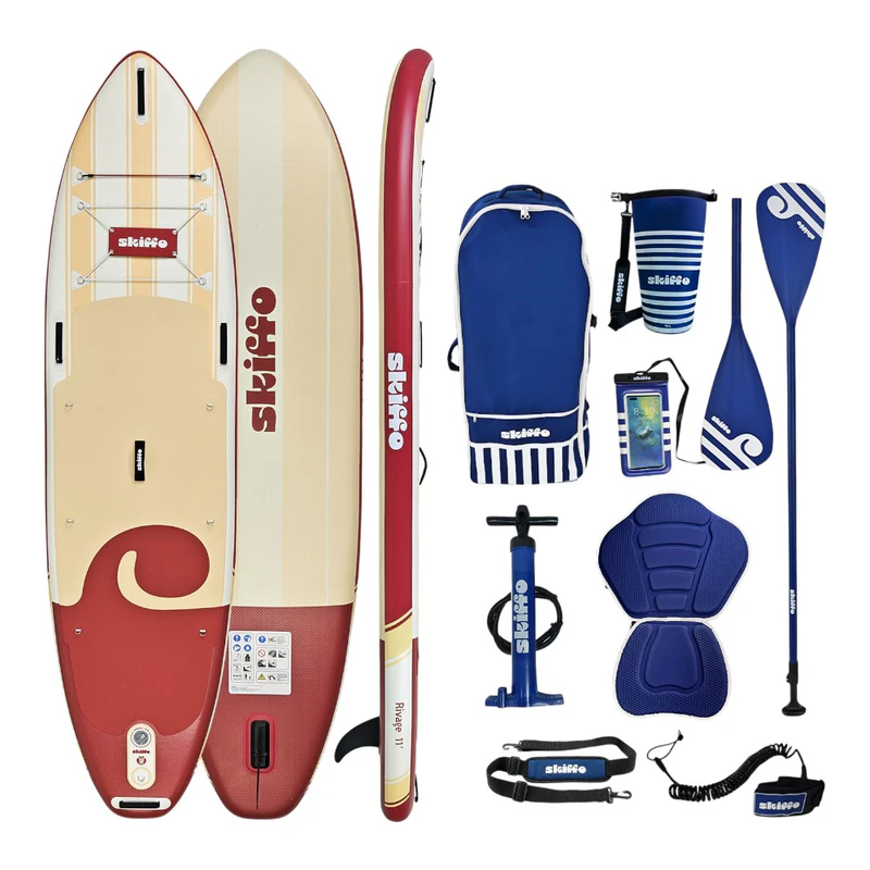 Skiffo Stand up paddle Rivage 11' Lava (Rouge) | privatesportshop.fr