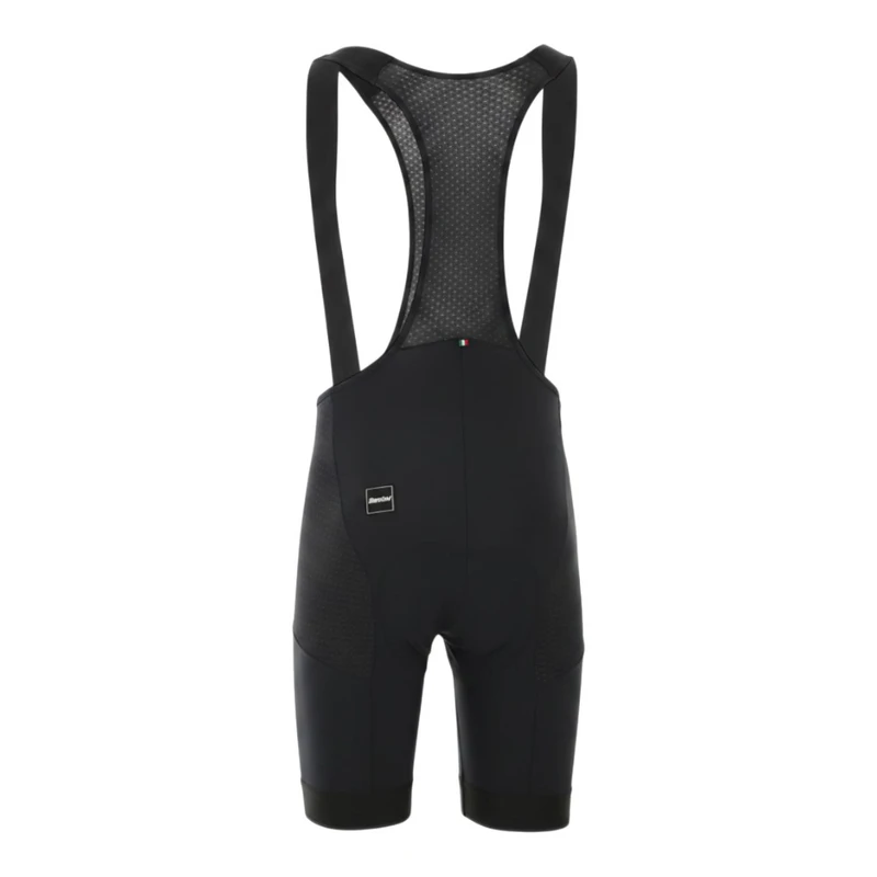 Santini Mens Leox Bib Shorts (Black) | Sportpursuit.com