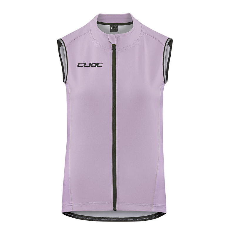Gilet De Vélo Rapha Core Pour Femme – Taille M, Couleur Lilas Dépoussiéré/blanc, Occasion