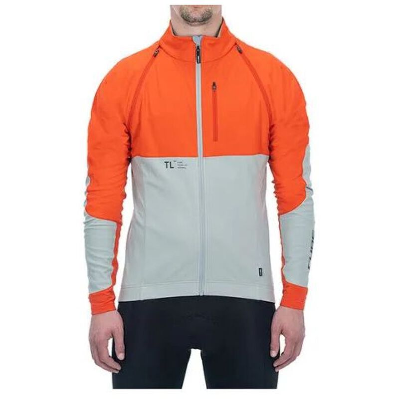 Rapha Mens Pro Team Insulated Jacket (Red/Dark Red) | Sportpursuit.com