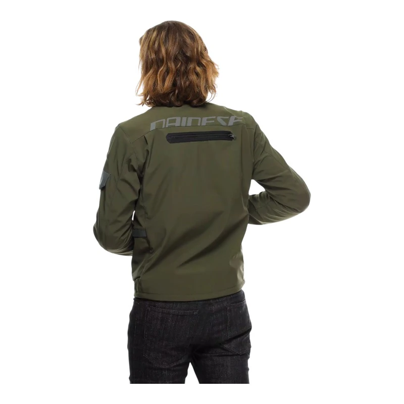 Dainese Mens Lario Tex Jacket (Green) | Sportpursuit.com