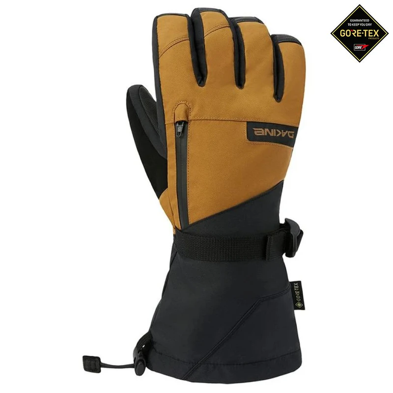Dakine Mens Leather Titan GTX Gloves (Rubber) | Sportpursuit.com
