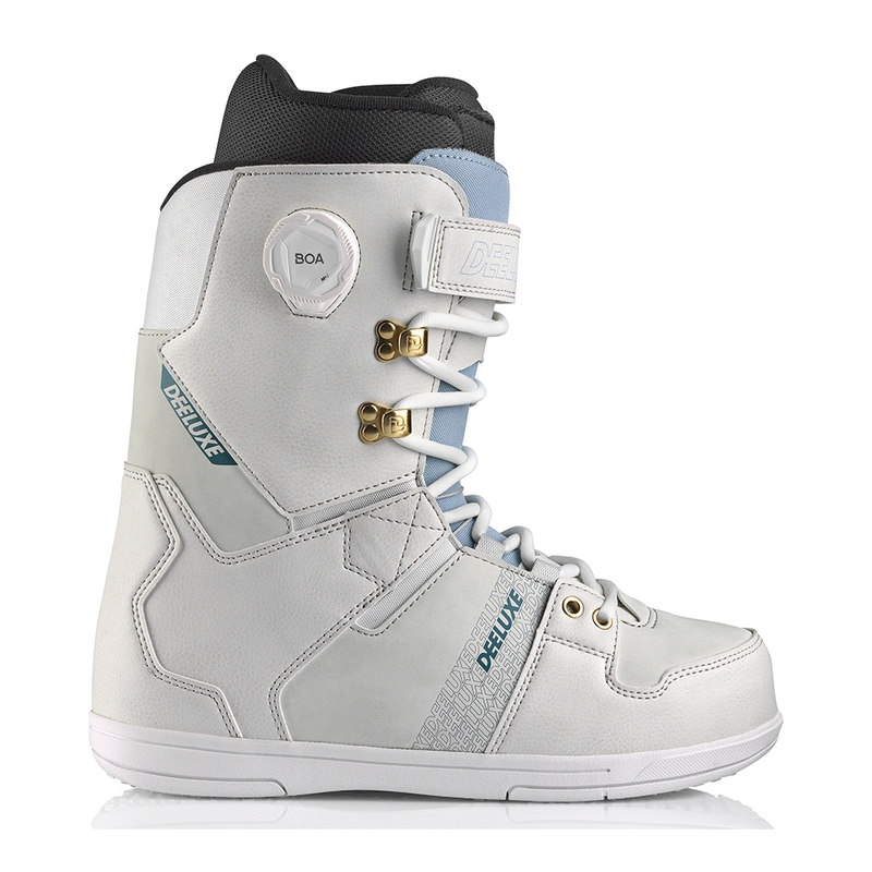 Deeluxe D.N.A Freestyle Snowboard Boots (White) | Sportpursuit.com