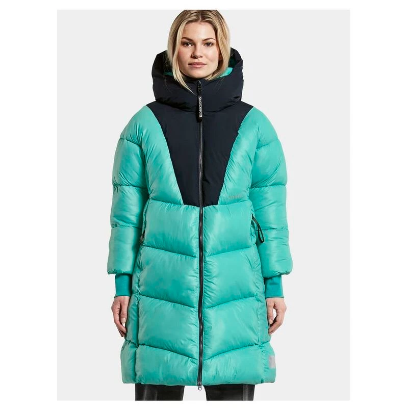 Didriksons Womens Andrea Parka (Peacock green) | Sportpursuit.com