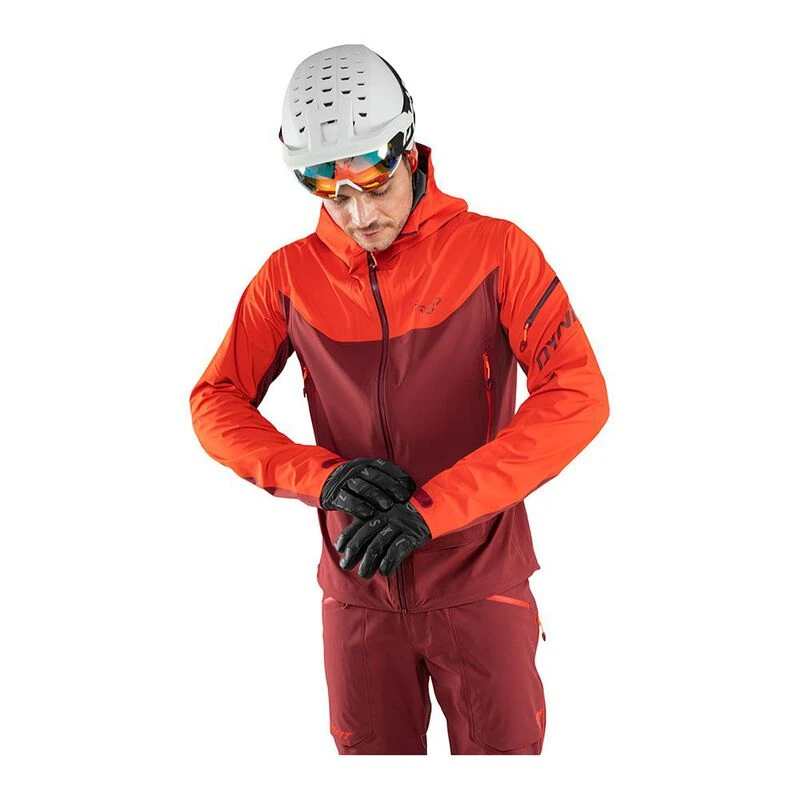Dynafit Mens Beast Hybrid Jacket (Orange) | Sportpursuit.com