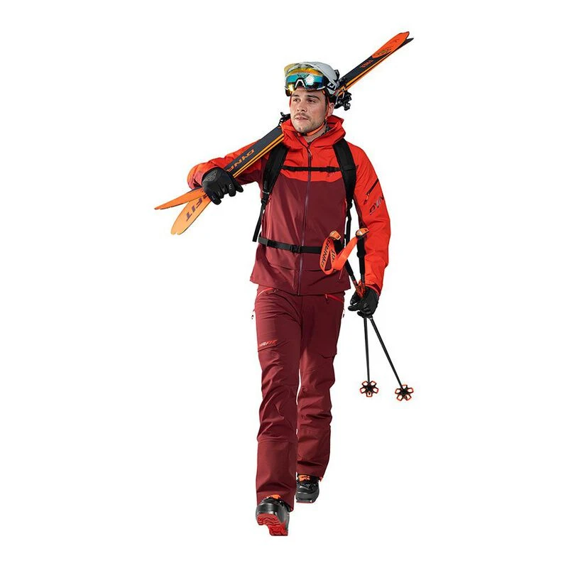 Dynafit Mens Beast Hybrid Jacket (Orange) | Sportpursuit.com
