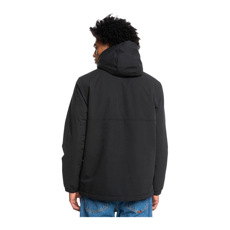 Call Jacket Quiksilver Mens Final Call Jacket (Black/Black) | Sportpursuit.com