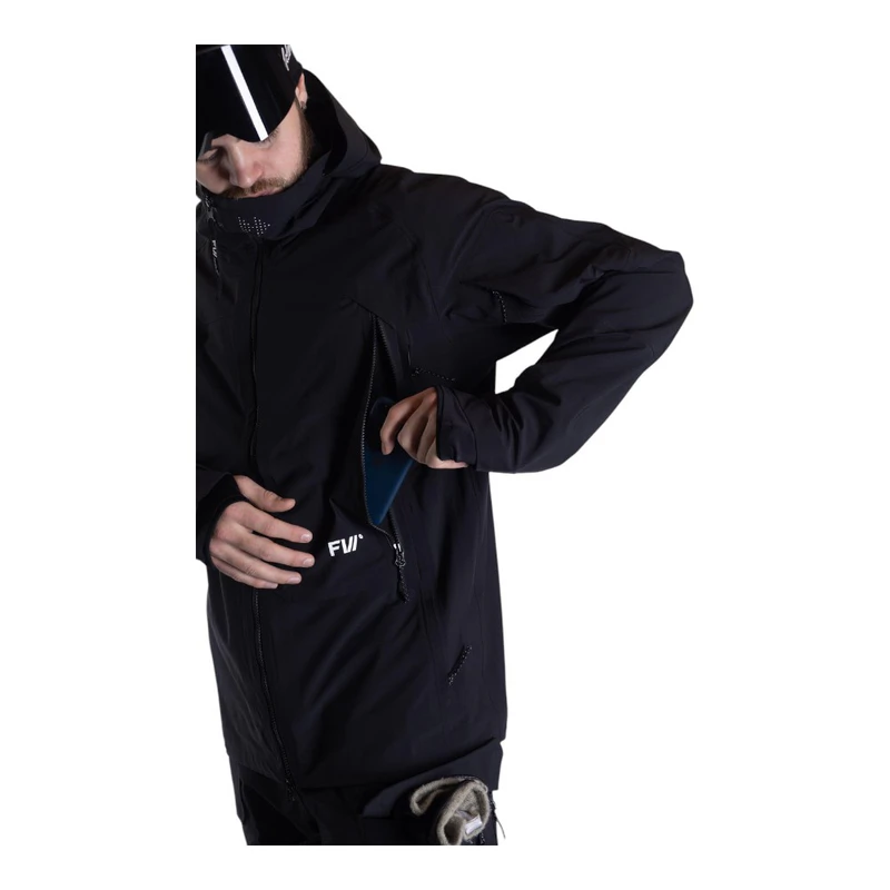 スキーウェア上下セット　メンズM エフダブリュー FWマニフェスト ツアー 3L FW Apparel Mens Manifest Tour Lightweight 3L Ski Jacket (Jet Black) |